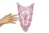 Lavender Pink Floral Lace Applique 1 Piece APP00129